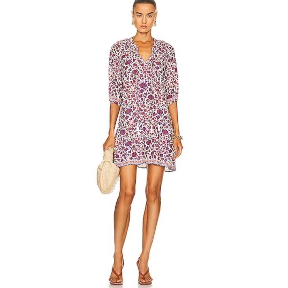 Natalie Martin Lapis Coral Bloom Stevie
Dress NWOT